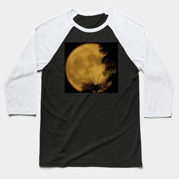 Moon Shot Baseball T-Shirt by RobertsArt